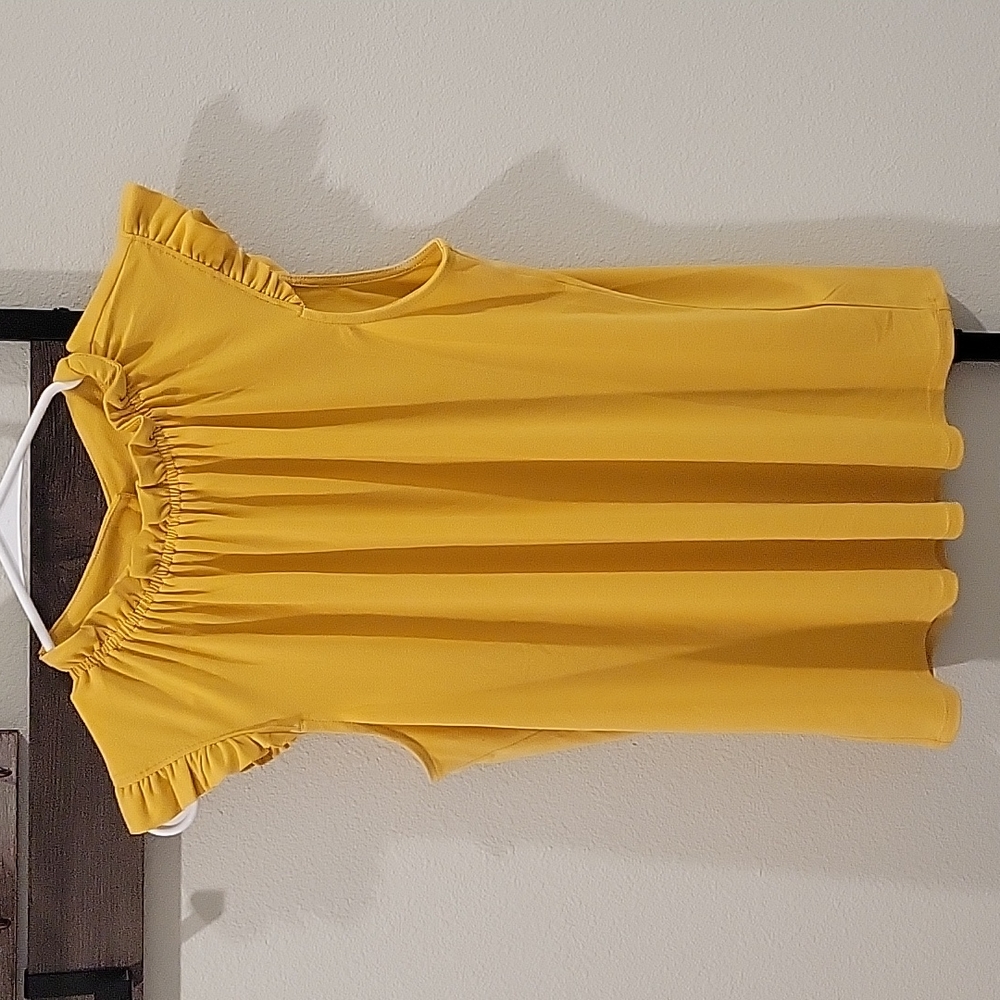 Yellow blouse